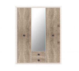 Шафа SZF3D2S ВМК Украіна Коен ІІ 3 дверна дуб корабельний 164 см