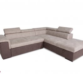 Угловой диван раскладной дельфин Бенито Мебель Стиль 252 × 221 см