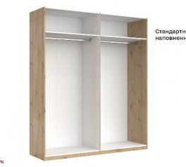 Шкаф 4дв с зеркалом Миромарк Тедди 4 дверный дуб артизан 180 см