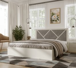 Ліжко дерев'яне DrevKO Стиль 3 Емаль