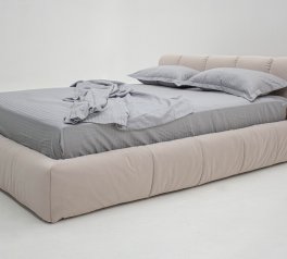 Ліжко м'яке двоспальне Шик Галичина Бонні Слім