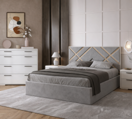 Спальня Nordon/Нордон DrevKO с комодом 4S и тумбами