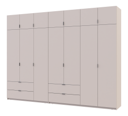 Шкаф для одежды Дорос Лукас кашемир 7 дверный 315 см