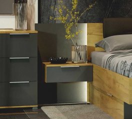 Тумба приліжка 2шх Луна