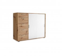 Комод 2дв 5шх Кейс дуб артизан