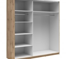 Шафа-купе із дзеркалом SZF/183/M Tetrix 