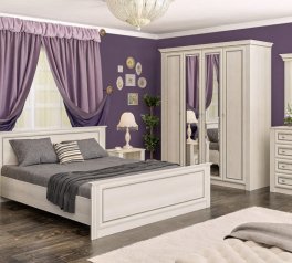 Спальня Bristol New/Брістоль Нью Mebel Service №1 з шафою 4D та тумбами