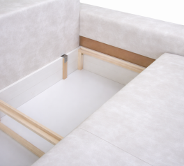 Диван раскладной еврокнижка Бейлис Люкс Мебель Стиль 238 × 106 см