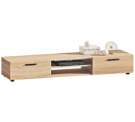 Тумба ТВ 2Д.1755 Еко Білий Глянець