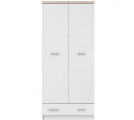 Шкаф SZF 2D1S_80 VMV Holding Топ Микс 2 дверный белый