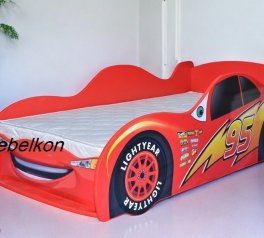 Ліжко-машина Блискавка Маквін