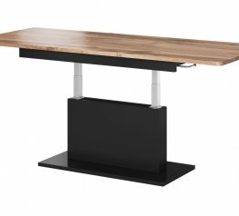 Стіл журнальний Busetti дуб вотан/чорний