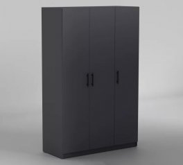 Шафа розпашна Matroluxe Luna / Луна 3 дверна 135 см