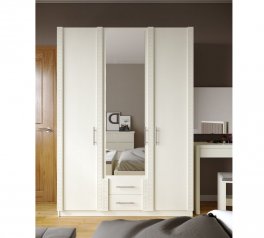 Шкаф трехдверный Arbordrev Регина 3 дверный белый 150 см