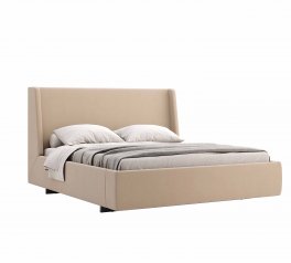 Ліжко м'яке двоспальне Міромарк Бруно 160 без вкладу