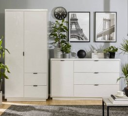 Шафа SZF2D2S BRW Poland Forn 2 дверна білий 94 см