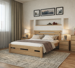 Спальня Zevs/Зевс Лев с комодом 3S и тумбами