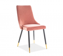 Стілець Piano Velvet античний рожевий
