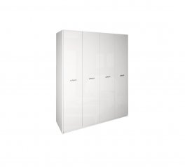 Шкаф 4дв Миромарк Империя 4 дверный белый 184 см