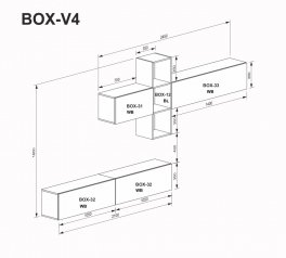 Гостиная Бокс V-4
