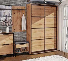 Модульний передпокій Комфорт Меблі ВТ-4067 Лофт Дуб золотий