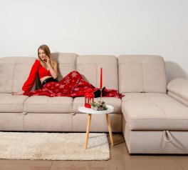 Угловой диван раскладной дельфин Вико мебель Денвер 3 335 см