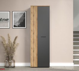 Шафа Мабельбос 2D/40 1 дверна графіт Esteban 60 см