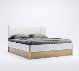 Кровать без каркаса с ящиками для белья 1,8*2,0 Асти