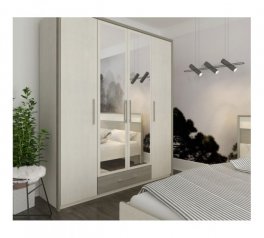 Шафа 4Д Сокме Сара 4 дверна піно 181 см