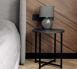 Столик Модерн S угольный камень