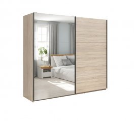 Шафа-купе із дзеркалом SZF/220/M Tetrix 