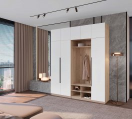 Комплект в прихожую 4Д / 4Д гачки Лайн Элегант Д