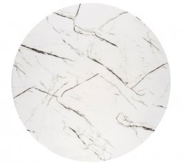 Стол RAYMOND 2 белый мрамор-золото