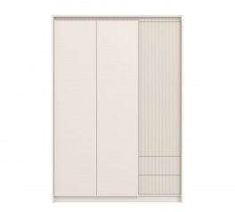 Шафа Гербор SZF3D2S Монако 3 дверна з 2 шухлядами Кашемір 150 см