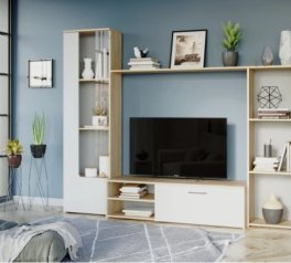 Стенка Адель дуб сонома / нимфеа альба