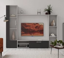 Стенка Адель пепельный / антрацит