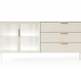 Комод 2D3S/181 з підсвіткою кашемір Lumi