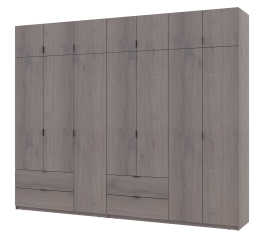 Шкаф для одежды Дорос Лукас канноло 7 дверный 295 см