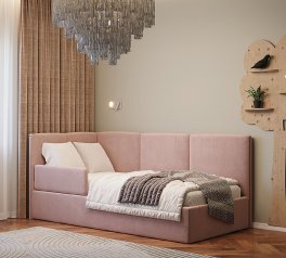 Ліжко м'яке Городок Лорен з підйомним механізмом