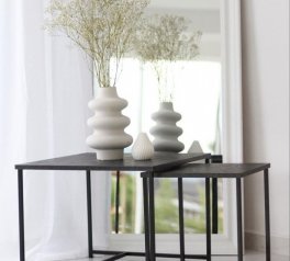 Комплект столиков Квадро S + М дуб 