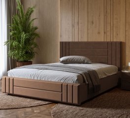 Ліжко м'яке двоспальне Arbordrev Прага