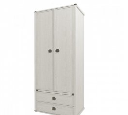 Шкаф 2D2S Mebelbos Magellan 2 дверный сосна винтаж 87 см