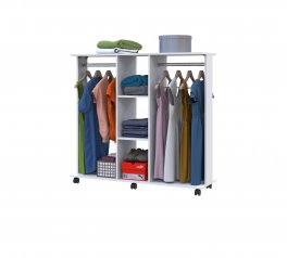 Гардеробная стойка Д3 белый