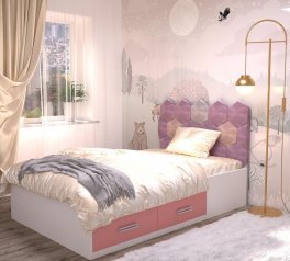 Ліжко Холідей з м'якою панеллю соти