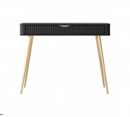 Стол туалетный 1S/100 Черный/Золотые ножки Lante