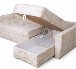 Угловой диван раскладной еврокнижка Бейлис Мебель Стиль 240 × 154 см