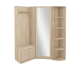 Прихожая угловая Oksana/Оксана Дуб Сонома VMV Holding