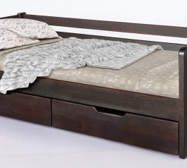 Ліжко односпальне букове Тоні