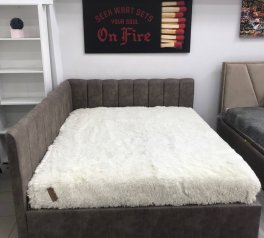 Ліжко м'яке двоспальне Лев Скандинавія