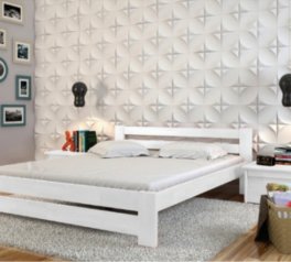 Ліжко дерев'яне ArborDrev Симфонія Сосна / Бук Білий